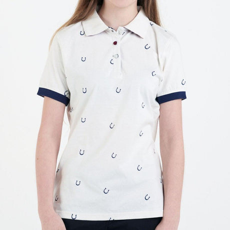 Hazy Blue Womens Short Sleeve Polo Shirt - Pippa - Just £14.99! Shop now at Warwickshire Clothing. 