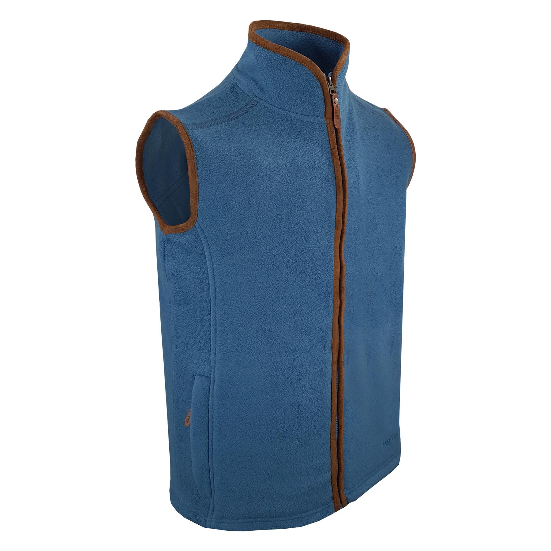 Mens shop fleece waistcoat