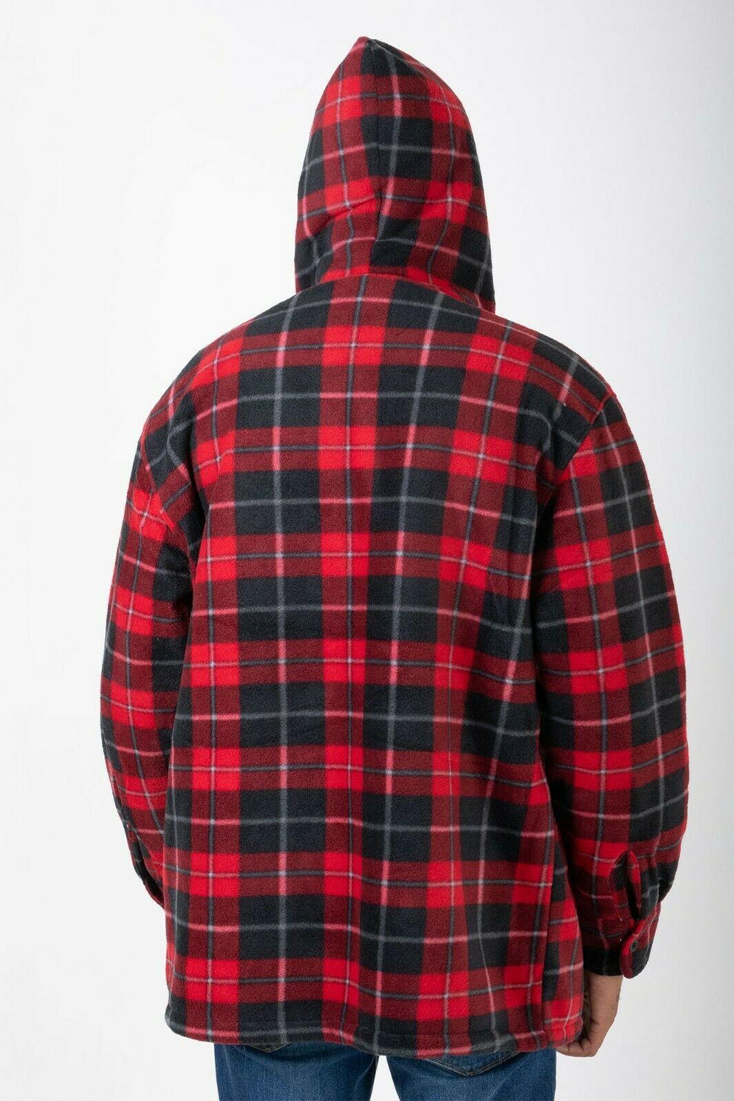 Flannel jacket with clearance fur