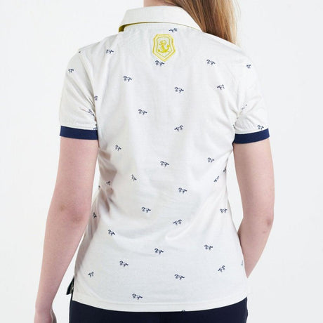 Hazy Blue Womens Cotton Short Sleeve Polo Shirt - Poppy II - Just £14.99! Shop now at Warwickshire Clothing. 