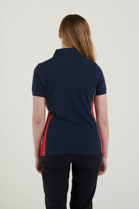 Hazy Blue Womens Short Sleeve Polo Shirt - Pippa - Just £14.99! Shop now at Warwickshire Clothing. 