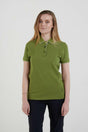 Hazy Blue Womens Short Sleeve Polo Shirt - Bella - Just £14.99! Shop now at Warwickshire Clothing. 