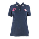 Hazy Blue Womens Short Sleeve Polo Shirt - Abby - Just £14.99! Shop now at Warwickshire Clothing. 