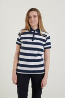 Hazy Blue Womens Short Sleeve Polo Shirt - Sienna - Just £14.99! Shop now at Warwickshire Clothing. 