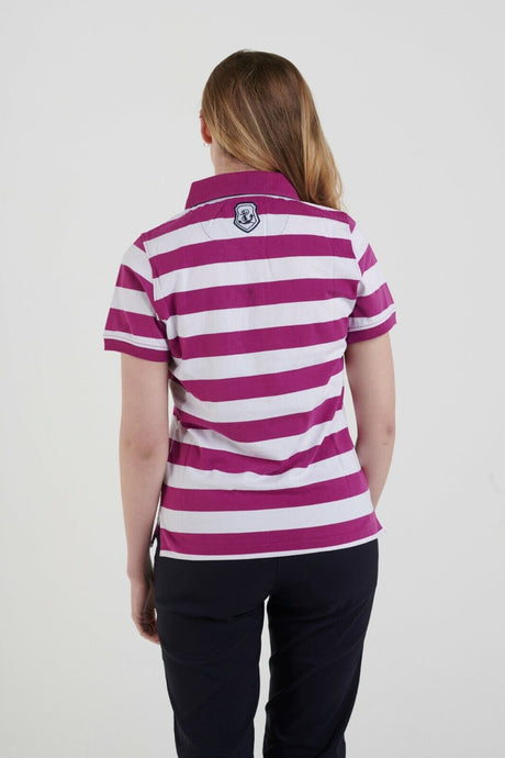 Hazy Blue Womens Short Sleeve Polo Shirt - Sienna - Just £14.99! Shop now at Warwickshire Clothing. 